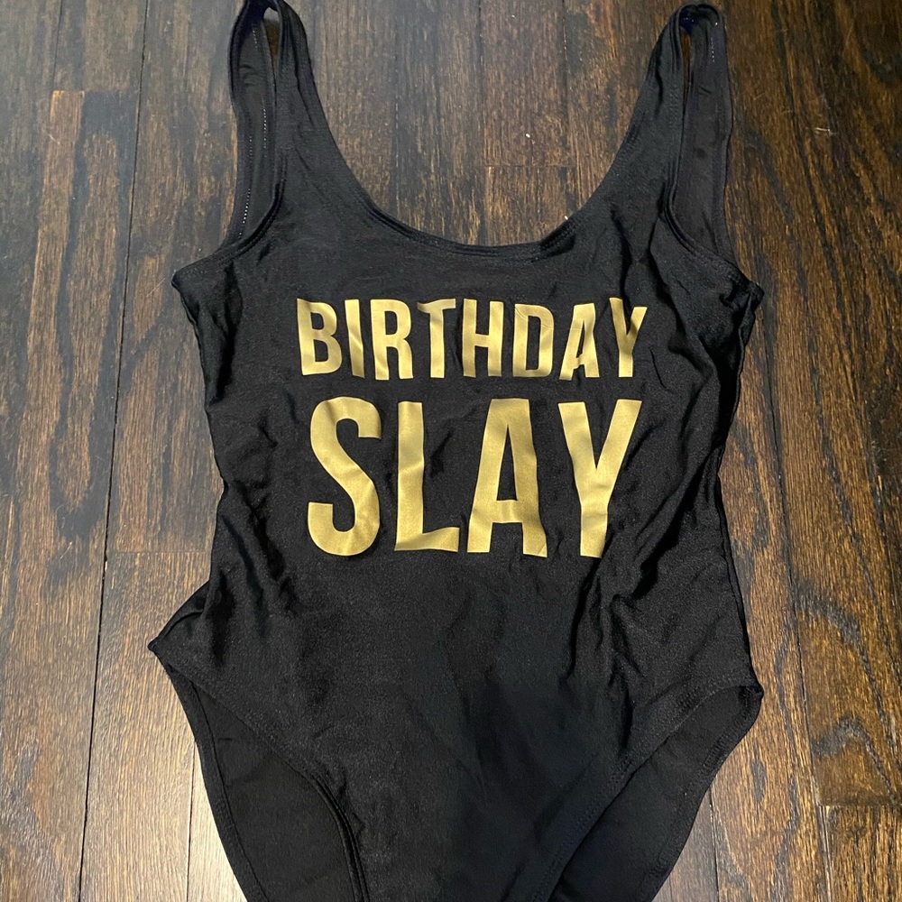 NWOT - Birthday Slay Swimsuit